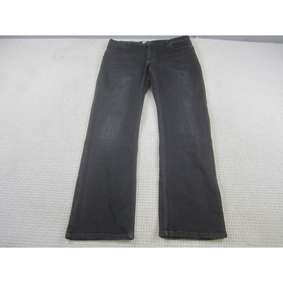 Barbell Apparel Jeans‎ Mens 40 Black Straight Leg Stretch Denim Pants Casual - Picture 1 of 10